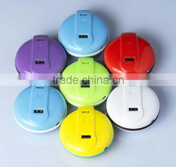 3200mAh Mini Rechargeable Portable Charger With Wall Charger Output USB Port photo-4