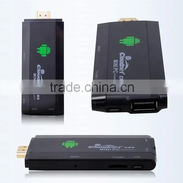 Factory Supply RK3066 Dual Core CR8 Cortex A9 Process 1.6GHz 1G RAM 8G ROM Bluetooth Android 4.4smart tv Stick Mini pc photo-4