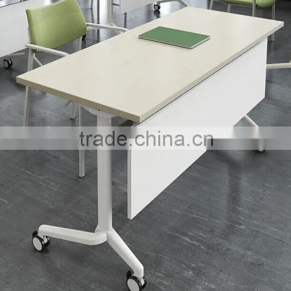 Computer Desk With Wheels Office Meeting Training Folding Table Cheap Computer Desk Meeting Folding Table