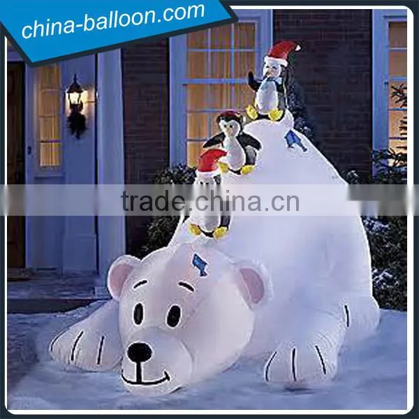 2015 Hot Sale Customized Inflatable Bear and Penguin Model / Advertising Inflatable Bear Cartoon photo-2