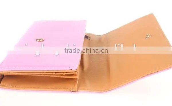 Pink Womens Pocket Wallet Girl Pocket Wallets Womens Clip Wallet photo-3