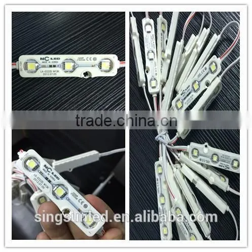 12v 0.72watt IP68 Waterproof 3 Chips 5050 Led Module Light photo-6