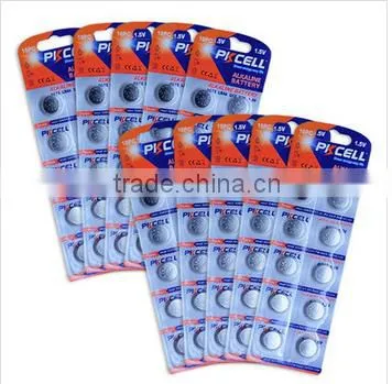 PKCELL Dry Battery Button Cell 0% hg Lr44 Button Cell Coin Cell Battery 1.5V Ag13 photo-3