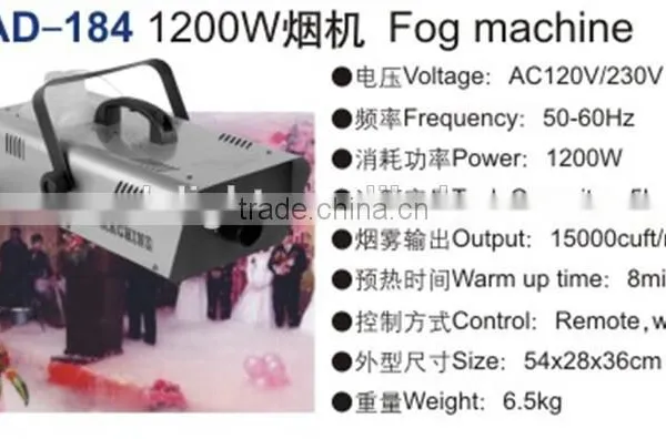 1200W Fog Machine photo-3