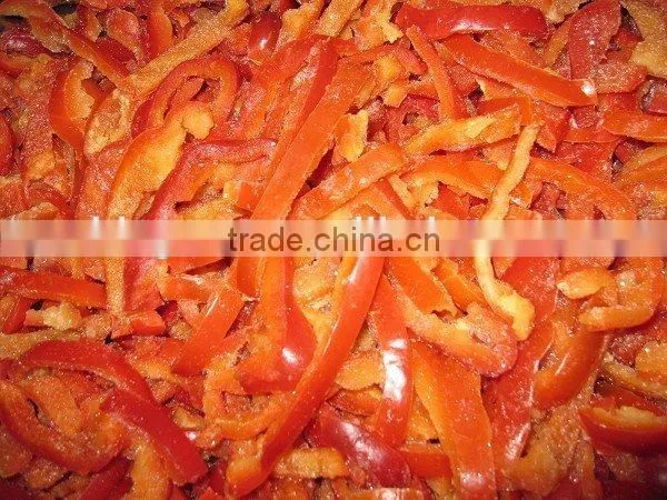 Supply Good Quality IQF Red Pepper Sliced With Best Price photo-6