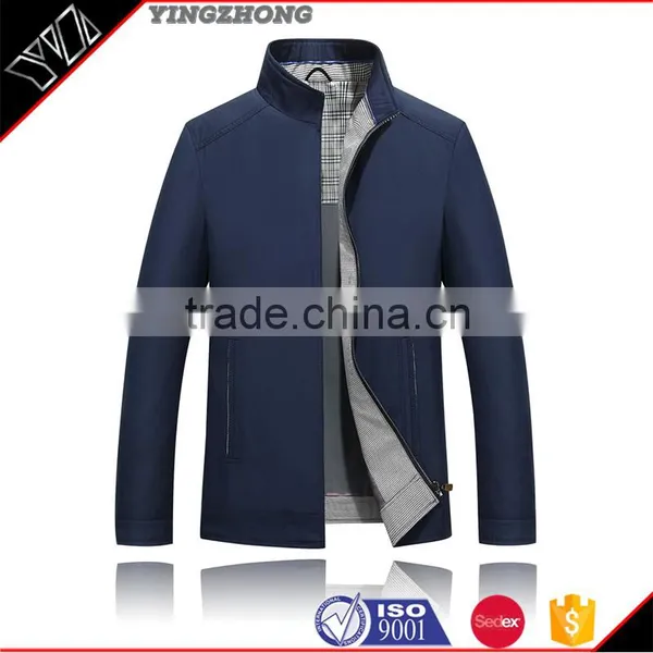 2016 New Fashion Fancy High Quality Fashion Design Men Jackets With Mandarin Collar photo-3
