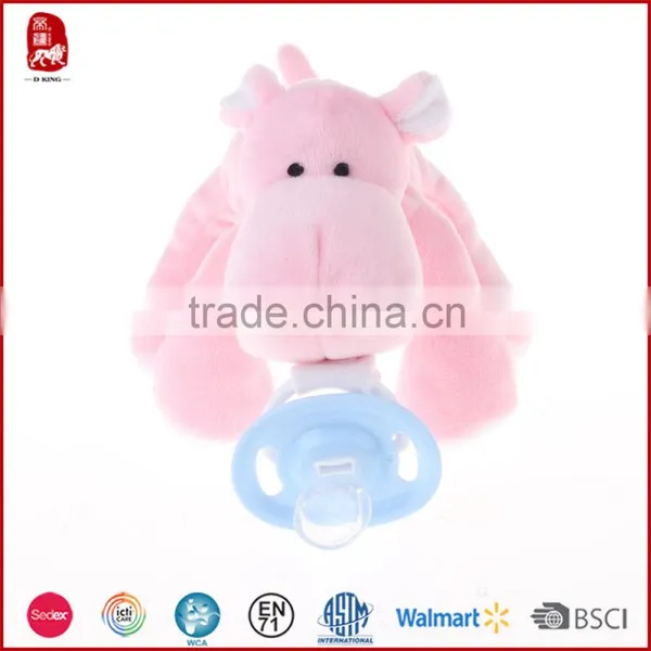 Soft Cute Baby Plush Stuffed Pacifier Toys photo-2