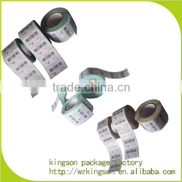 New Arrival High Quality Custom Label,Private Barcode Label,self Adhesive Sticker Label