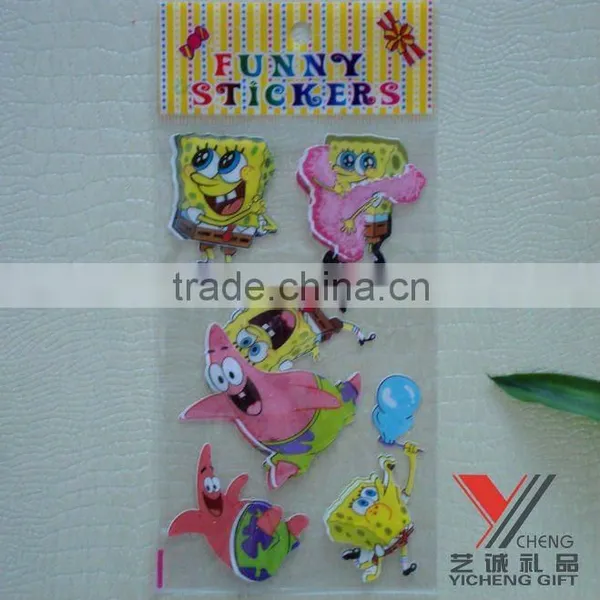 3d Cartoon Handmade Sticker,handmade Craft Stickers