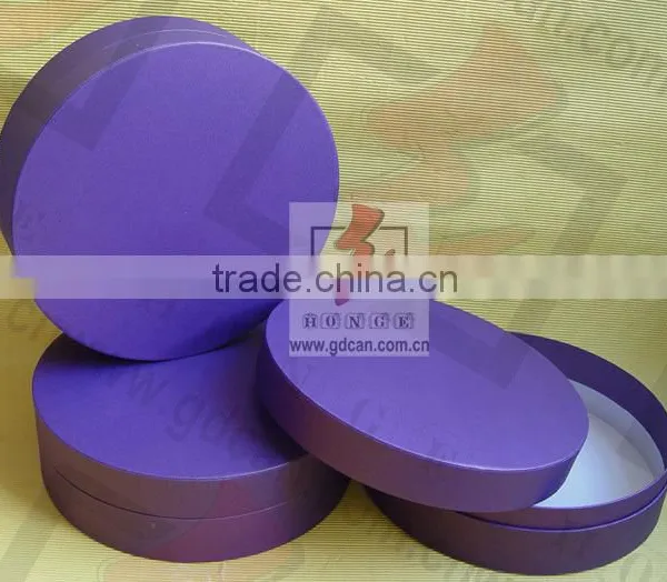 Round Carboard Paper Jewelry Bracelet Box Package