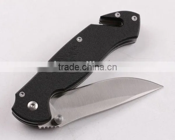 OEM G10 Handle Folding Tactical Knife for Outdoor photo-5