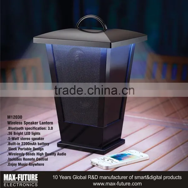 New Arrival LED Lights Lantern Wireless Bluetooth Speaker Indoor&Outdoor Use