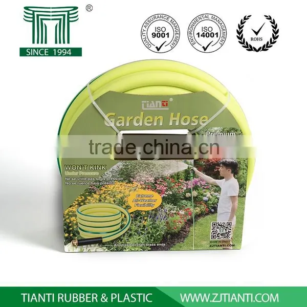 Best Factory PVC Garden Hose 1/2 or 5/8 Inch With Spray Gun Made in China photo-4