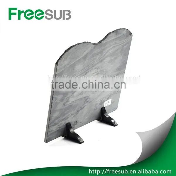 Hotsale DIY L30*H30*W0.9CM Blank up Opening Sublimation Slate Rock Pictures photo-4