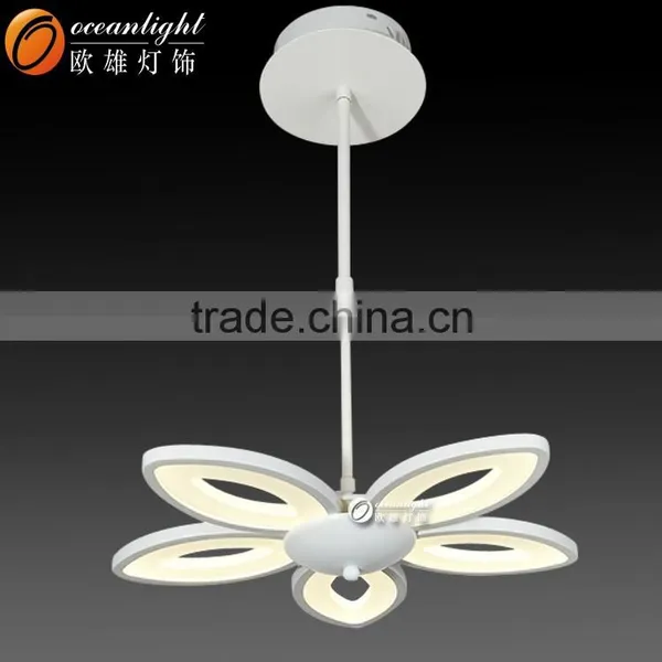 Reading Room Light Flower Shape Ceiling Chandelier LED Acrylic Light OXD9002-5W photo-3
