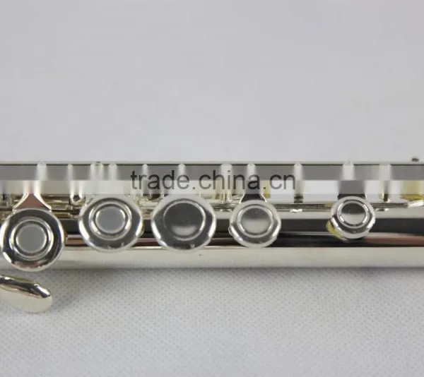 17 Open Holes Flute Silver Plated photo-3
