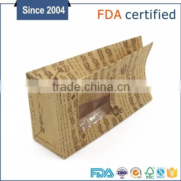 Wholesale Price Food Grade Eco Material Brown Paper Bags With no Handle photo-4