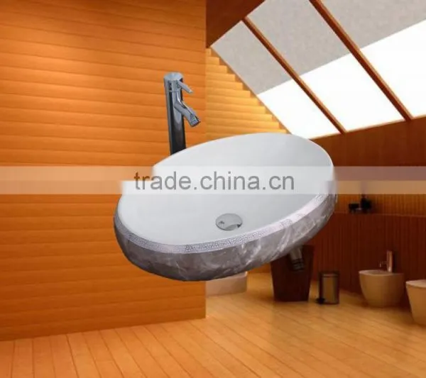 New Arrival Mid East Chaozhou Wall Hung Basins photo-3