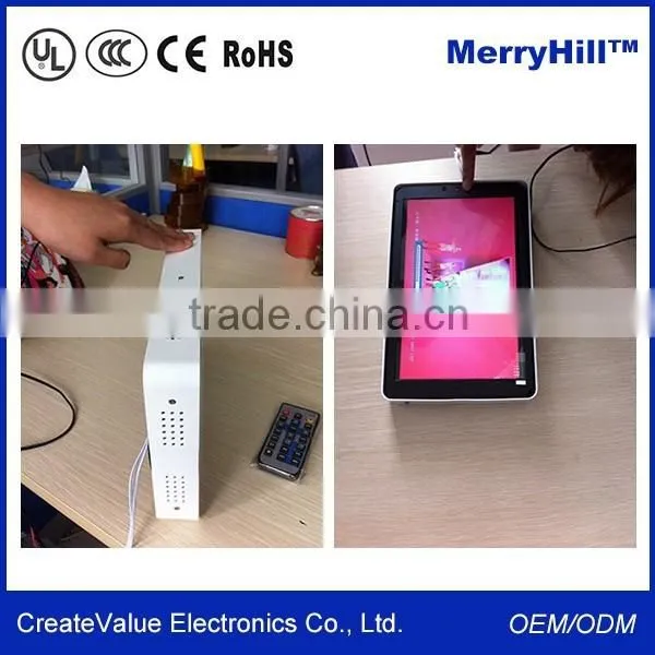 10 " Metal Casing Black Color Android Small LCD Video Screen For Advertising photo-4