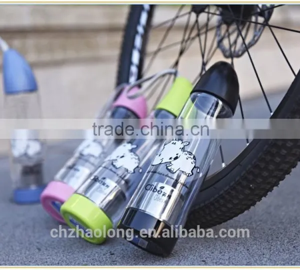 Plastic Sport Water Bottle With Filter for Gym photo-2