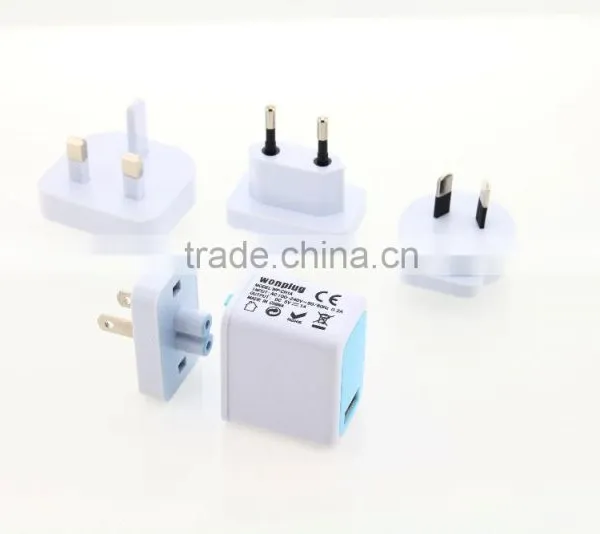 Universal Travel Home Wall AC Power Charger US/EU/UK/AU Plug Adapter Wall Charger Plug photo-6