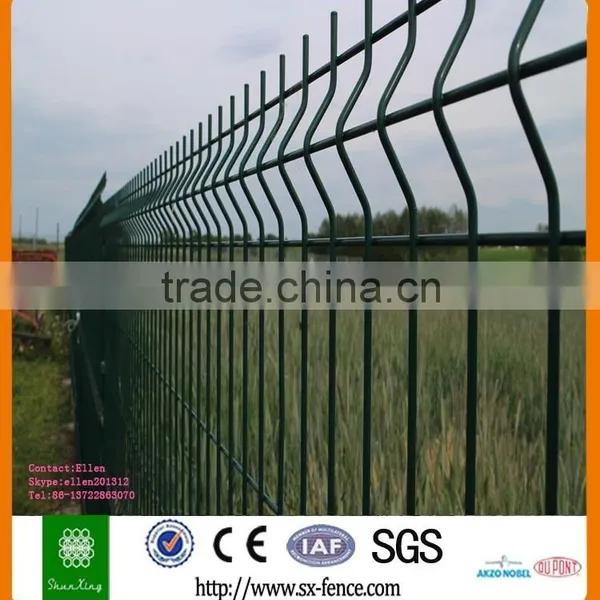 ISO9001 50*200mm Powder Coated Welded Fence Panels photo-2