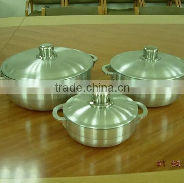 6pcs Aluminum Casseroles