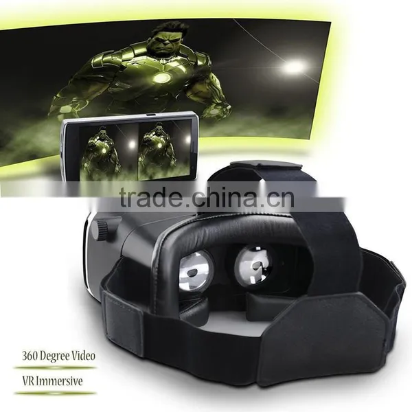 Hot Sales!New Arrival! New Version 3D VR Virtual Reality Glasses Headset With Head-mounted Headband Glasses for Smartphone photo-6