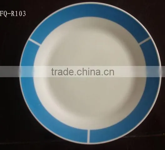 7.5''ceramic PlateS & Dishes Crockery Porcelain Plates & Dishes With Custom Printed