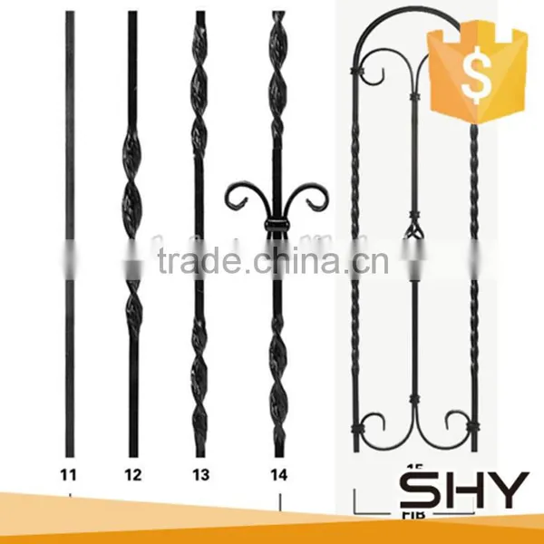 Decorative Ornamental Wrought Iron Balustrade photo-2