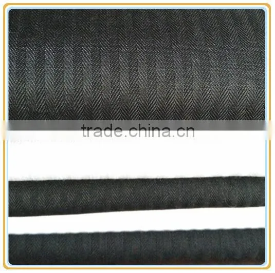100% Poly Herringbone Fabric for Lining Use photo-3
