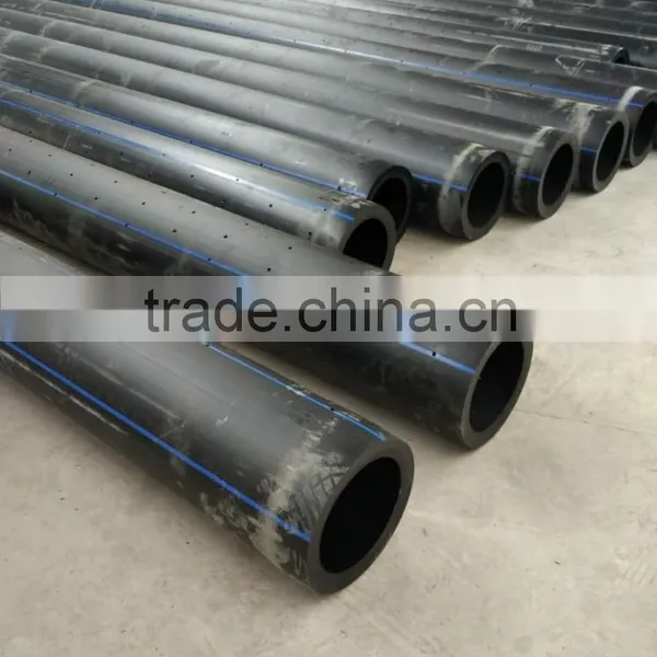 ISO4427 Standard 10 Inch Hdpe Drain Pipe for Sewer photo-5