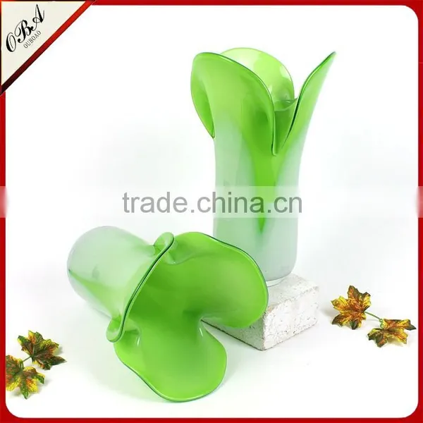 Modern Creative Cabbage Shape Handmade Vase Glass Vase for Desktop Decoration photo-4