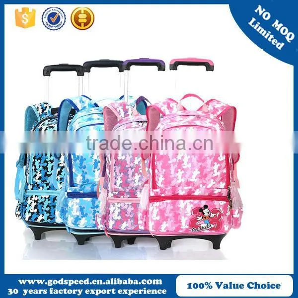 2015 Lovely Girls Small School Trolley Bag photo-3
