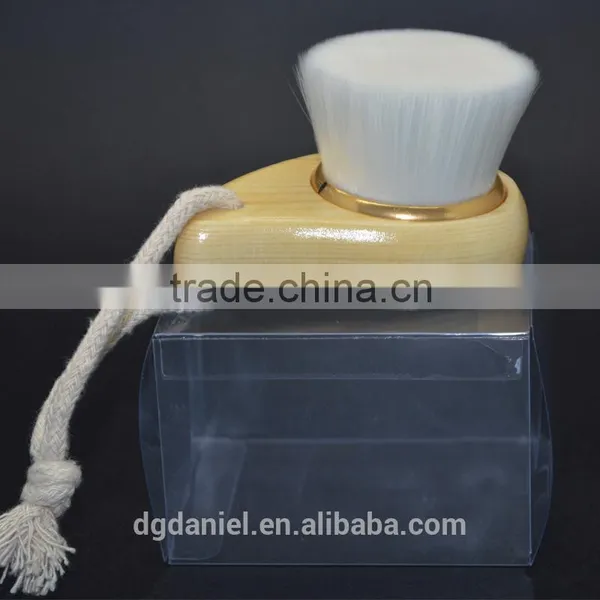 Fashion Wooden Cleansing Facial Brush ,white Face Brush With Synthetic Hair photo-5