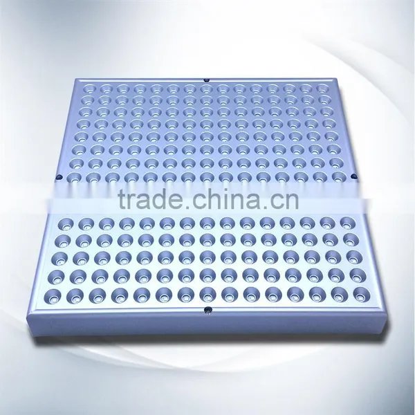 Free Sample 45W 2400LM 225 Indoor Garden Plant LED Grow Light Hanging Light Silver photo-6
