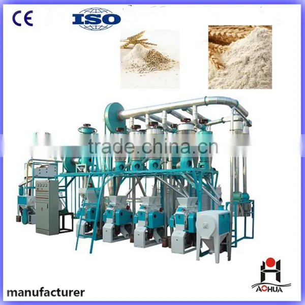Complete Processing Line 50 Ton Per Day Flour Mill