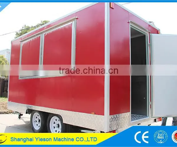 YS-FV390B High Quality Gelato Cart/solar Food Truck for Sale photo-2