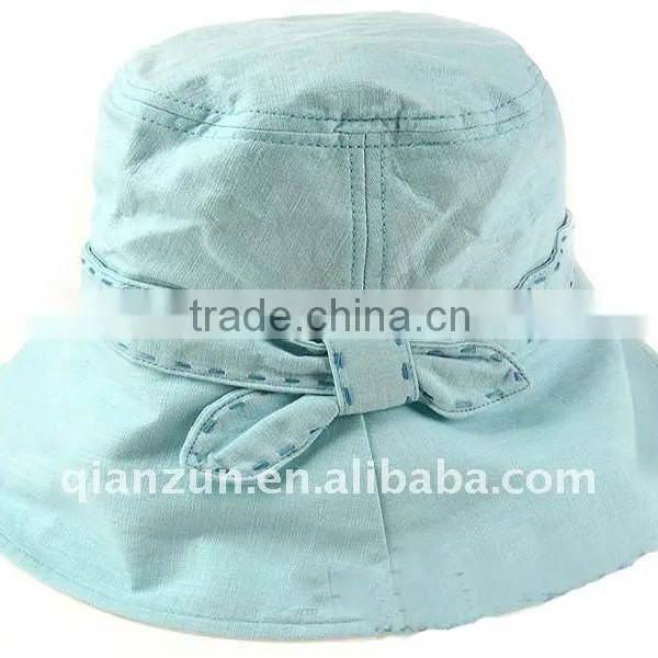 2011 fashion women bucket hat/stylish bucket hats