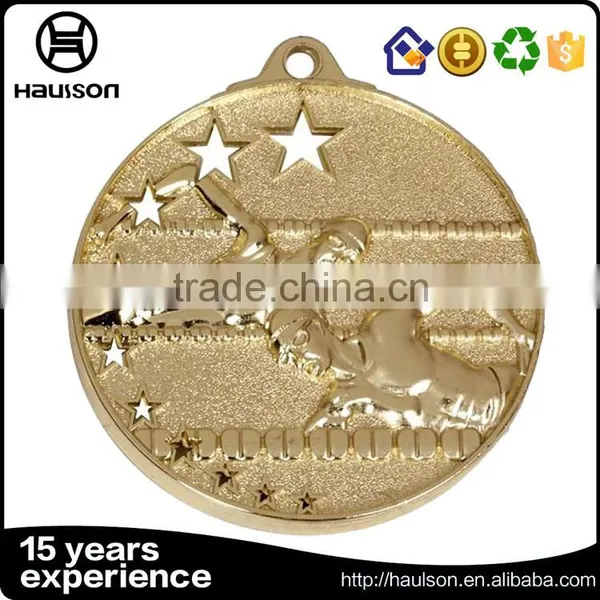 Cheap Customized Hollow Out Casting Embossed Iron Brass Zinc Alloy Material Gold Plated Taekwondo Sport Medal photo-6