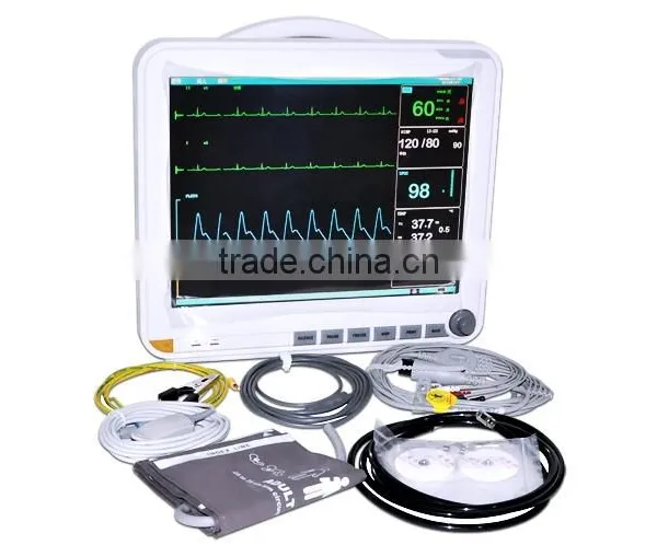 CE 15-inch Multi-Parameter Portable Patient Monitor Convenient for Use photo-4