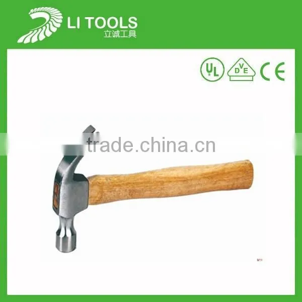 High Quality Wood Handle Metal Carbon Steel Claw Hammer photo-4