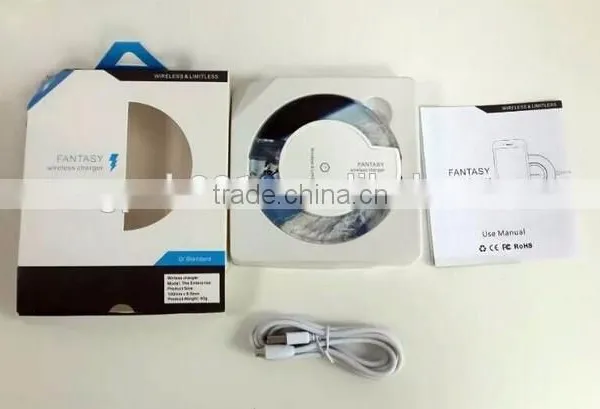 OEM ORDER WELCOME QI WIRELESS CHARGER PAD STAND QI WIRELESS CHARGER PAD WITH LCD LIGHT FOR GALAXY S7 EDGE TRANSMITTER photo-6