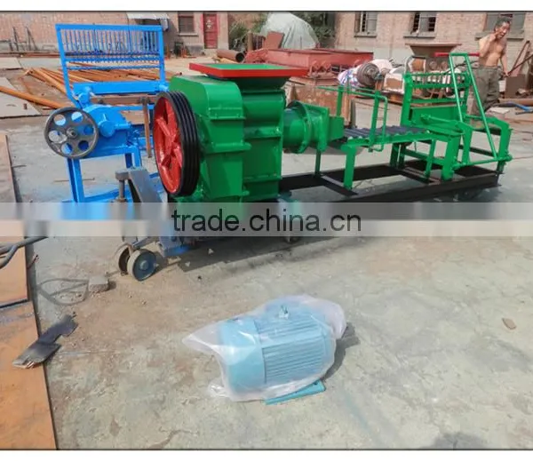 Megaplant Automatic Mud Red Brick Press Making Machine With Diesel Engine Driven for South Africa Market photo-2