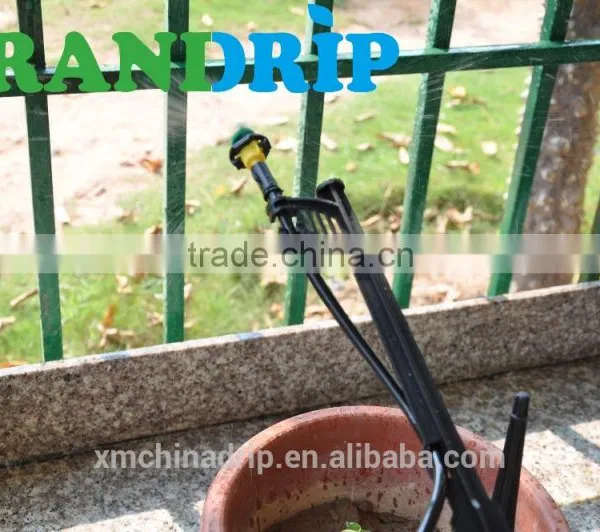 Drip Irrigation 1/4 Inch Vinyl Brown Micro Tubing With .245 OD Soaker Hose photo-6