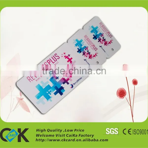 Quality Assurance! Custom eco-friendly plastic loyalty combo card in big discount