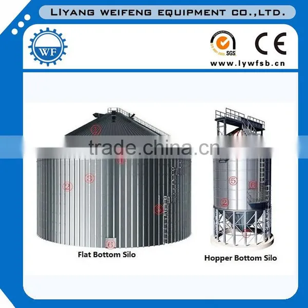 Top Quality 100T-8000T Grain Steel Silo for Corn Wheat Soya Paddy Storage photo-6