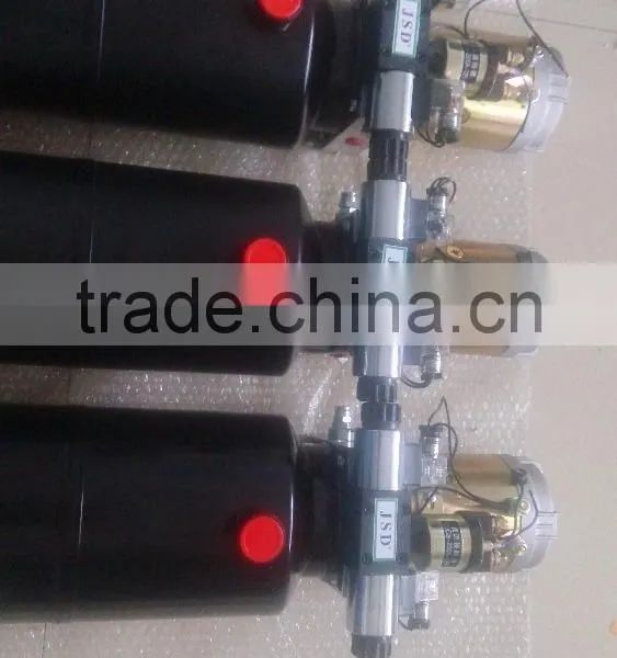 JSD 12 V Electric Motor 10 L Oil Tank Hydraulic Power Pack Unit photo-3