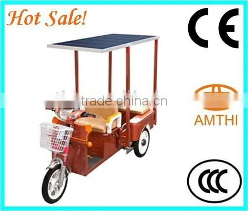 Three Wheel Motorcycle Scooter/three Wheel Electric Bike/3 Wheel/Covered Electric Tricycle , AMTHI photo-3