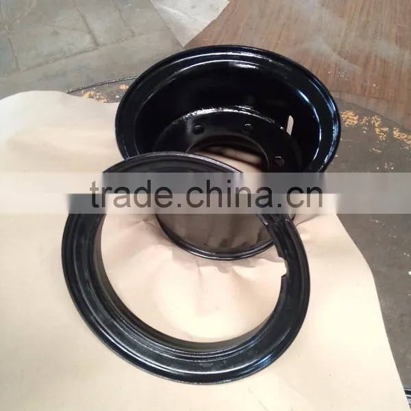 Small Tube Forklift Steel Wheel Rim 12inch With Stength Material photo-3